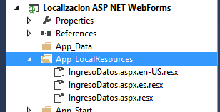 Carpeta de recursos locales